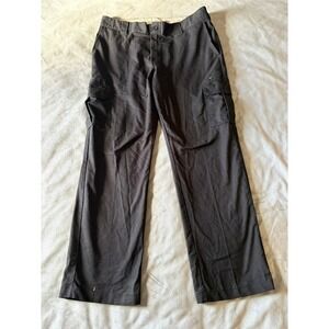 Dickies Flex Regular Straight Cargo Pants Mens 38x32 BlacK Workwear